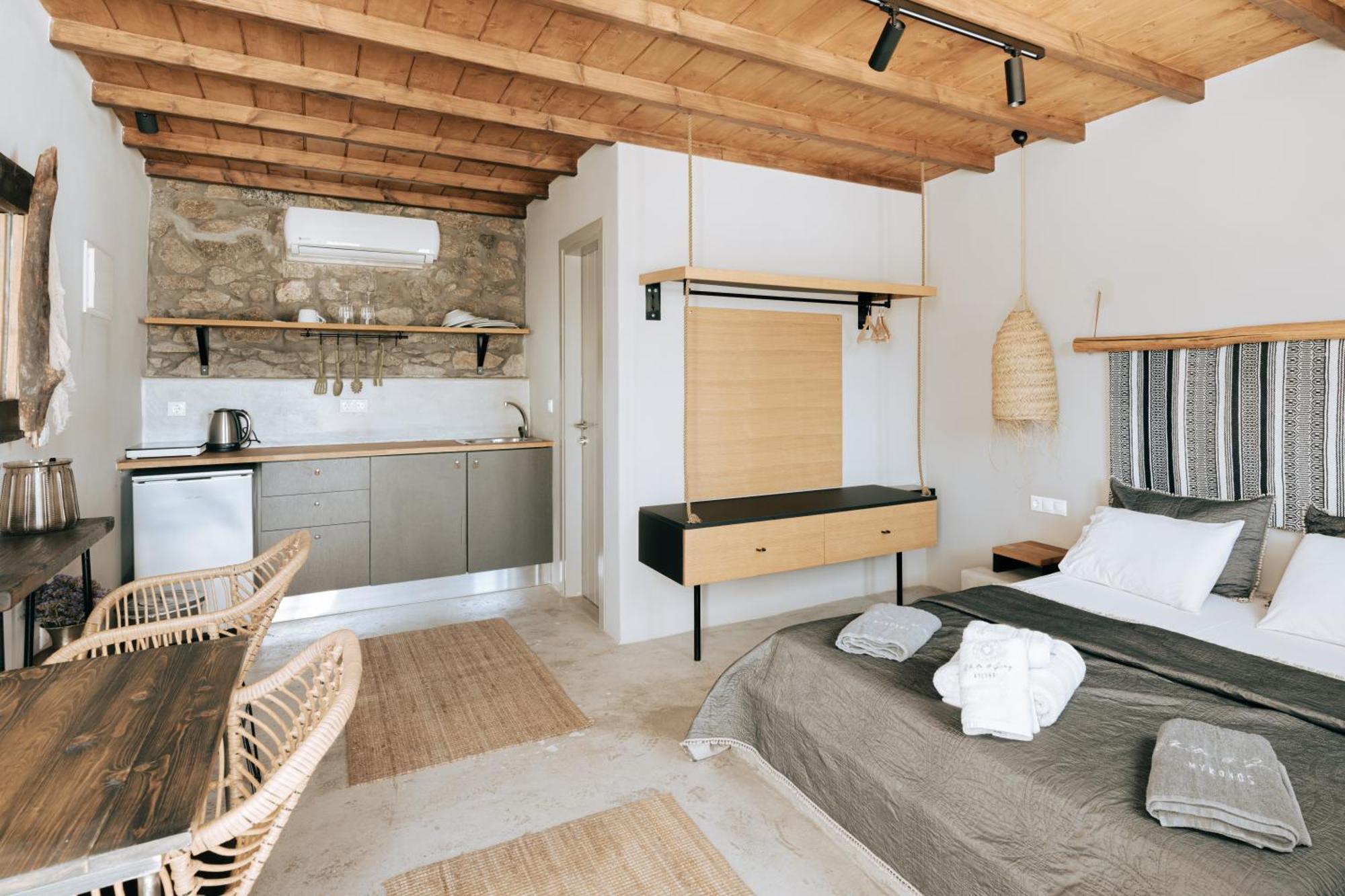 White And Grey 2 Apartment Mykonos Town Ngoại thất bức ảnh