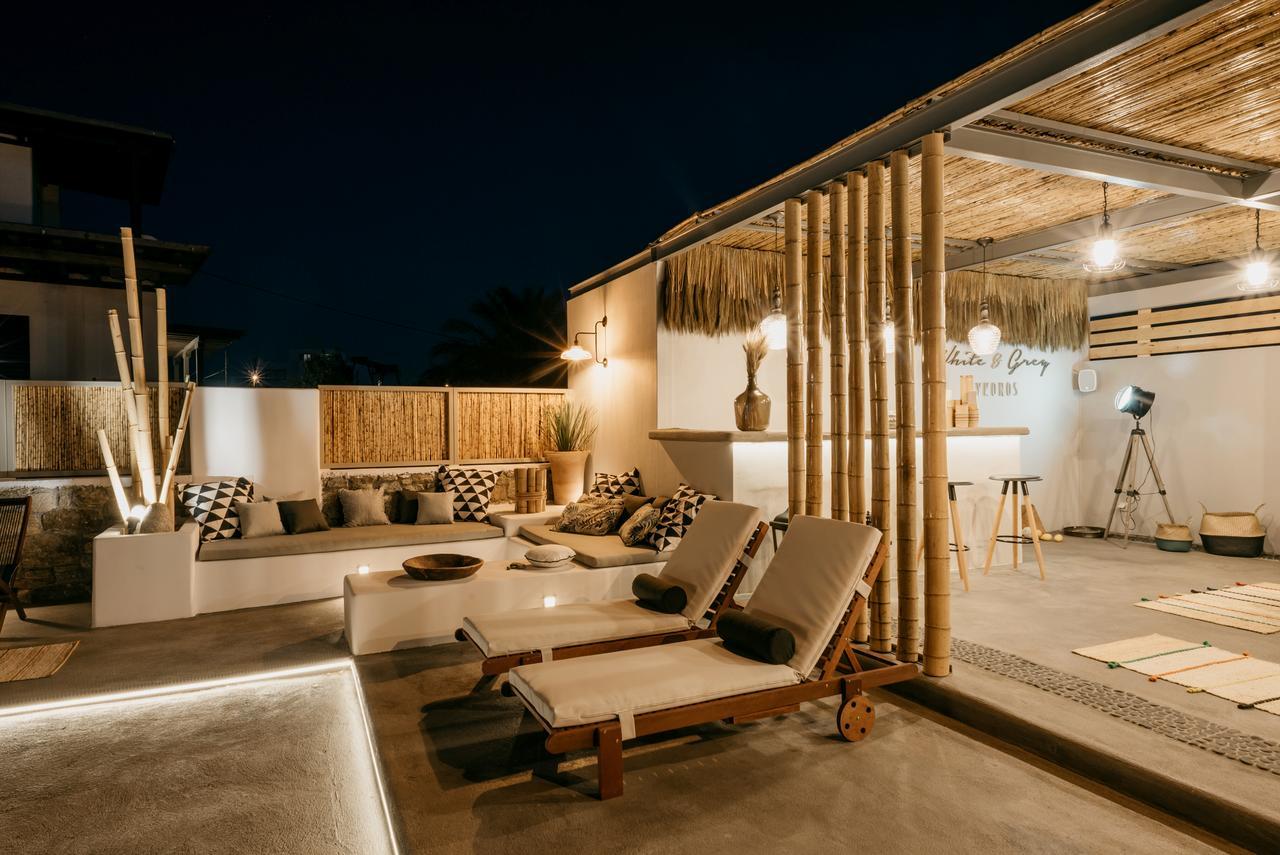 White And Grey 2 Apartment Mykonos Town Ngoại thất bức ảnh