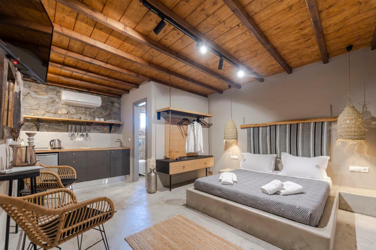 White And Grey 2 Apartment Mykonos Town Ngoại thất bức ảnh